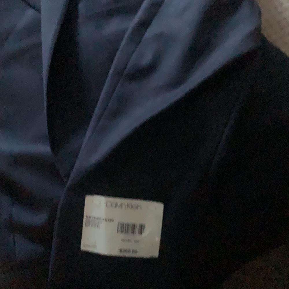 Calvin Klein Designer Suit For Business Wear Or Evening Wear . Stretch Material. View 4
